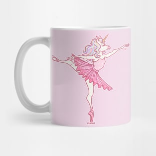 Ballerina Unicorn Mug